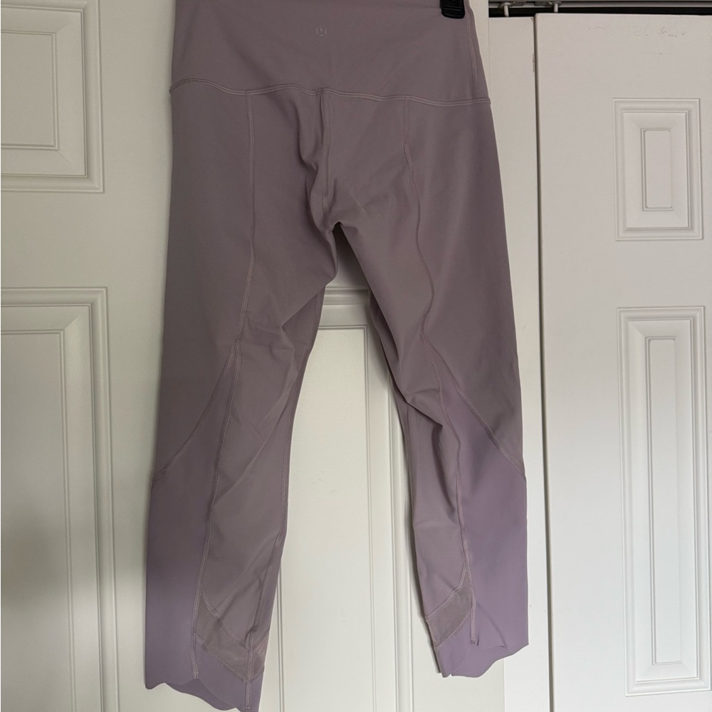 Lululemon Wunder Train Mesh Panel High Ride Leggings - Picture 2 of 7